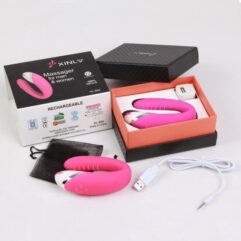 30 Speed Vibe USB Rechargable Silicone G Spot Vibrator-product of delhisextoystore