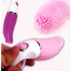 G Spot Jelly Vibrator - Tongue-product of delhisextoystore