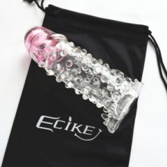 Vibrating Special Crystal Brave Men Penis Extension Sleeve-product of delhisextoystore