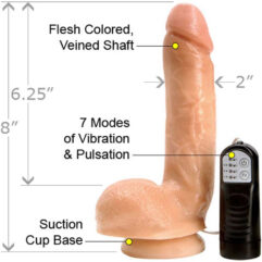 Real dual Layer Suction cup Dildo-product image
