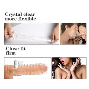 How to use Crystal Reusable Vibrating Engarement & Extension Sleeve Condom-product of delhisextoystore
