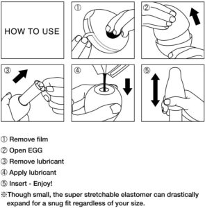 How to use TENGA EGG & EGG Portable Male Masturbator product of delhisextoystore