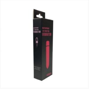 Showing with box 4 inches Magic Bullet Vibrator 10 Function Beginner product of delhisextoystore